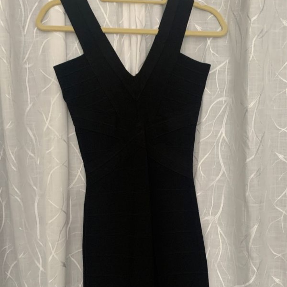 Sold - VENUS - Black Bandage Dress